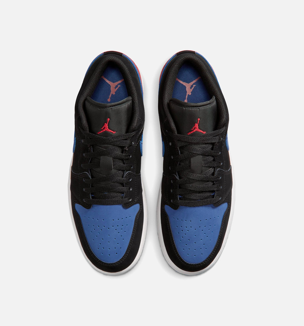 Air Jordan 1 Low Men's Lifestyle Shoes - Black Multi-Color