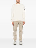 Stone Island patch-detail crewneck sweater