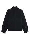Represent logo-plaque shirt jacket