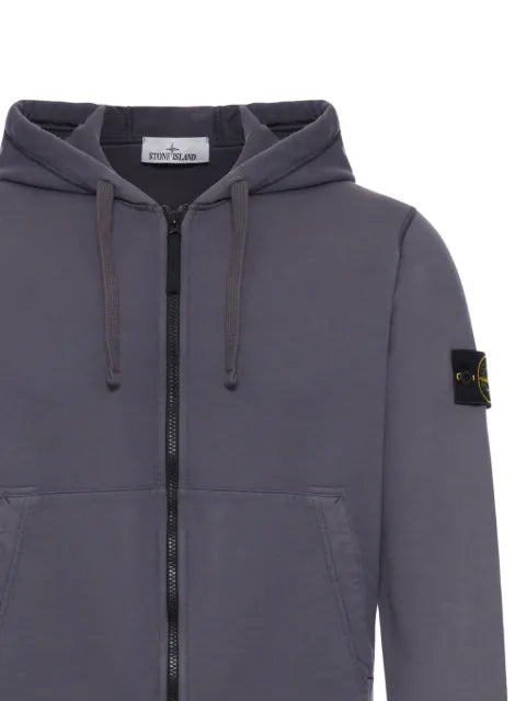 Stone Island 6100061 organic cotton fleece sweater