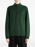 Polo Ralph Lauren cable-knit quarter-zip sweater