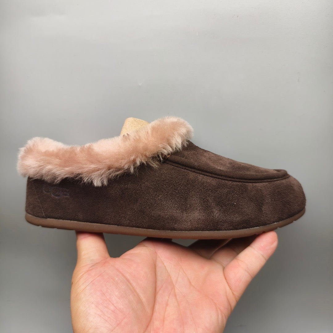 Chocolate Slip-On Casual House Shoes — New Arrival | In Stock